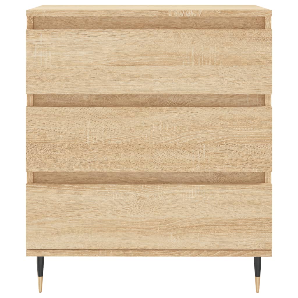 vidaXL Sideboard Sonoma Oak 60x35x70 cm Engineered Wood 5