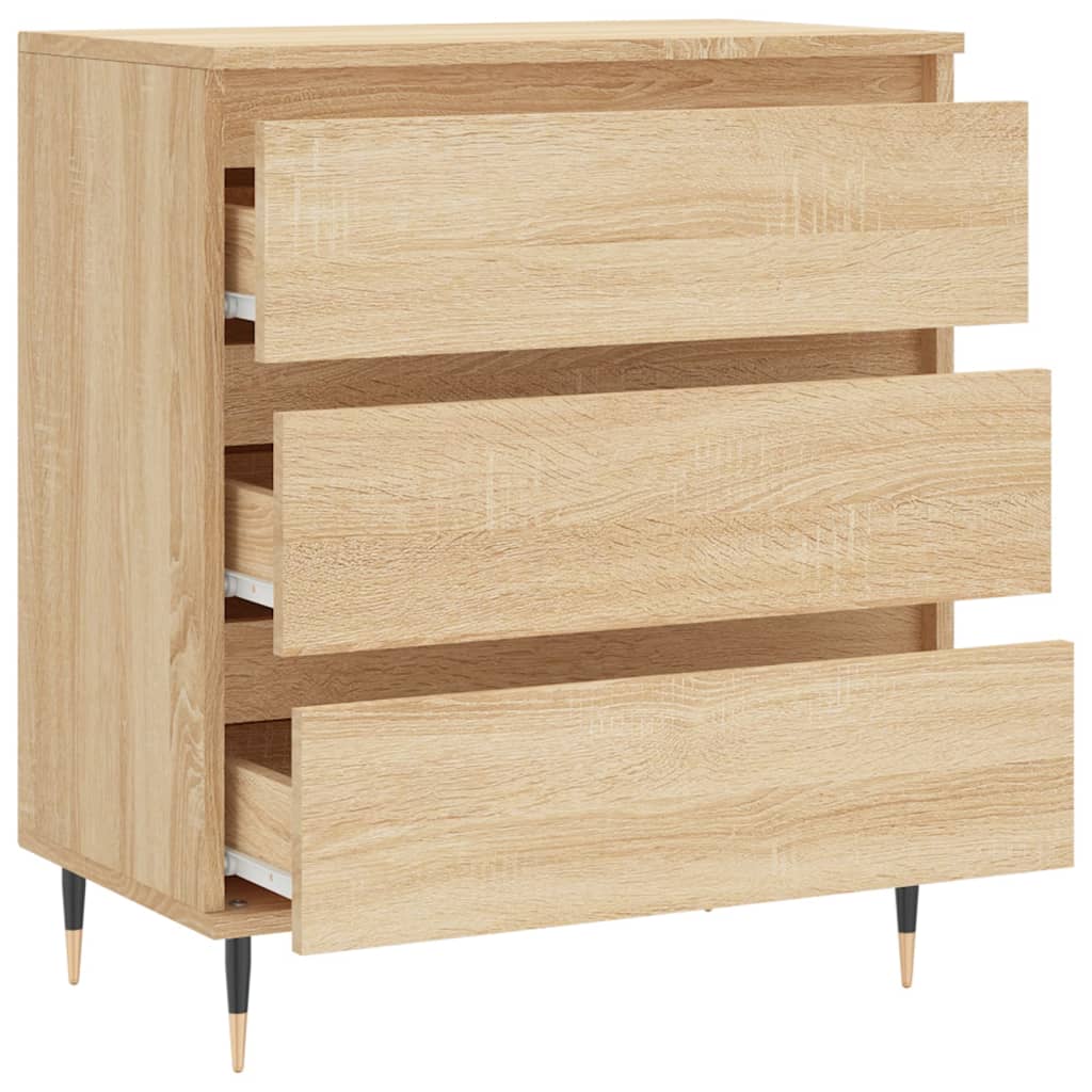 vidaXL Sideboard Sonoma Oak 60x35x70 cm Engineered Wood 6