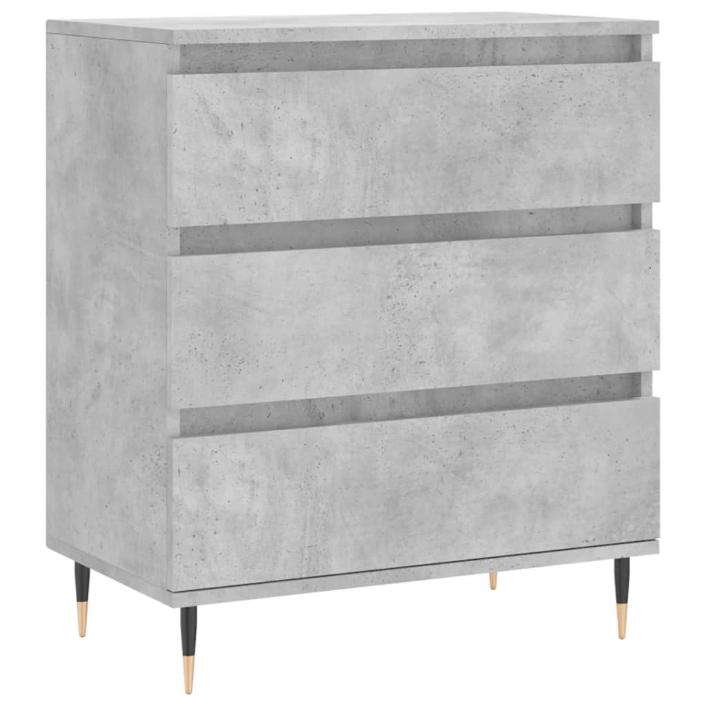 vidaXL Sideboard Concrete Grey 60x35x70 cm Engineered Wood 2