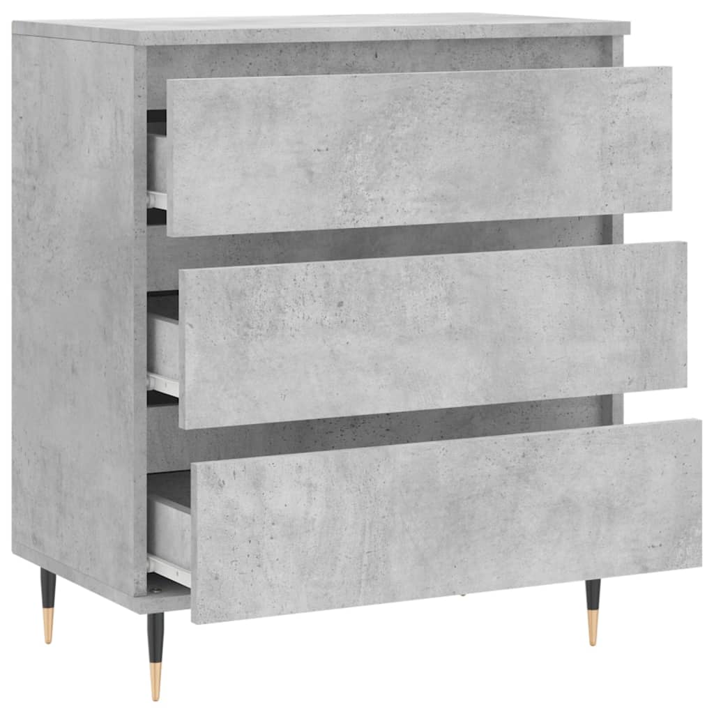 vidaXL Sideboard Concrete Grey 60x35x70 cm Engineered Wood 6