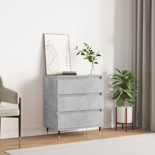vidaXL Sideboard Concrete Grey 60x35x70 cm Engineered Wood 1