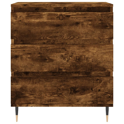 vidaXL Sideboard Smoked Oak 60x35x70 cm Engineered Wood 5