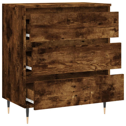 vidaXL Sideboard Smoked Oak 60x35x70 cm Engineered Wood 6