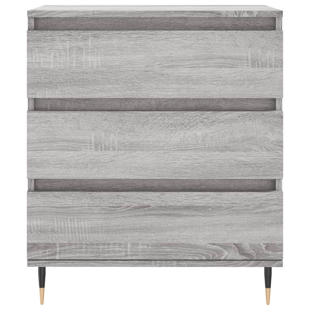 vidaXL Sideboard Grey Sonoma 60x35x70 cm Engineered Wood 5