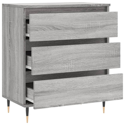 vidaXL Sideboard Grey Sonoma 60x35x70 cm Engineered Wood 6