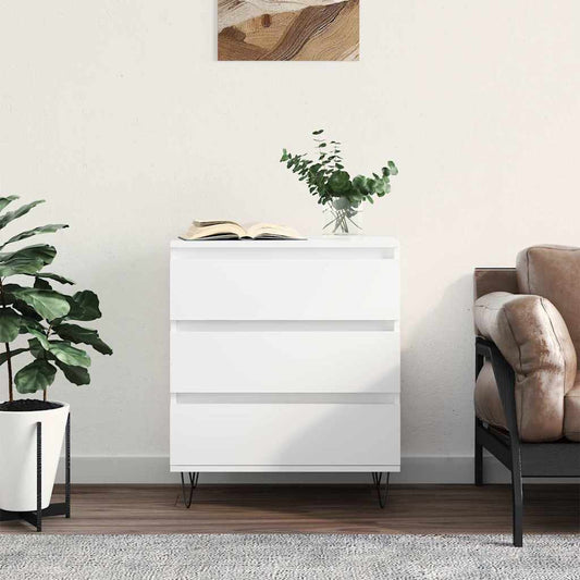 vidaXL Sideboard White 60x35x70 cm Engineered Wood 1