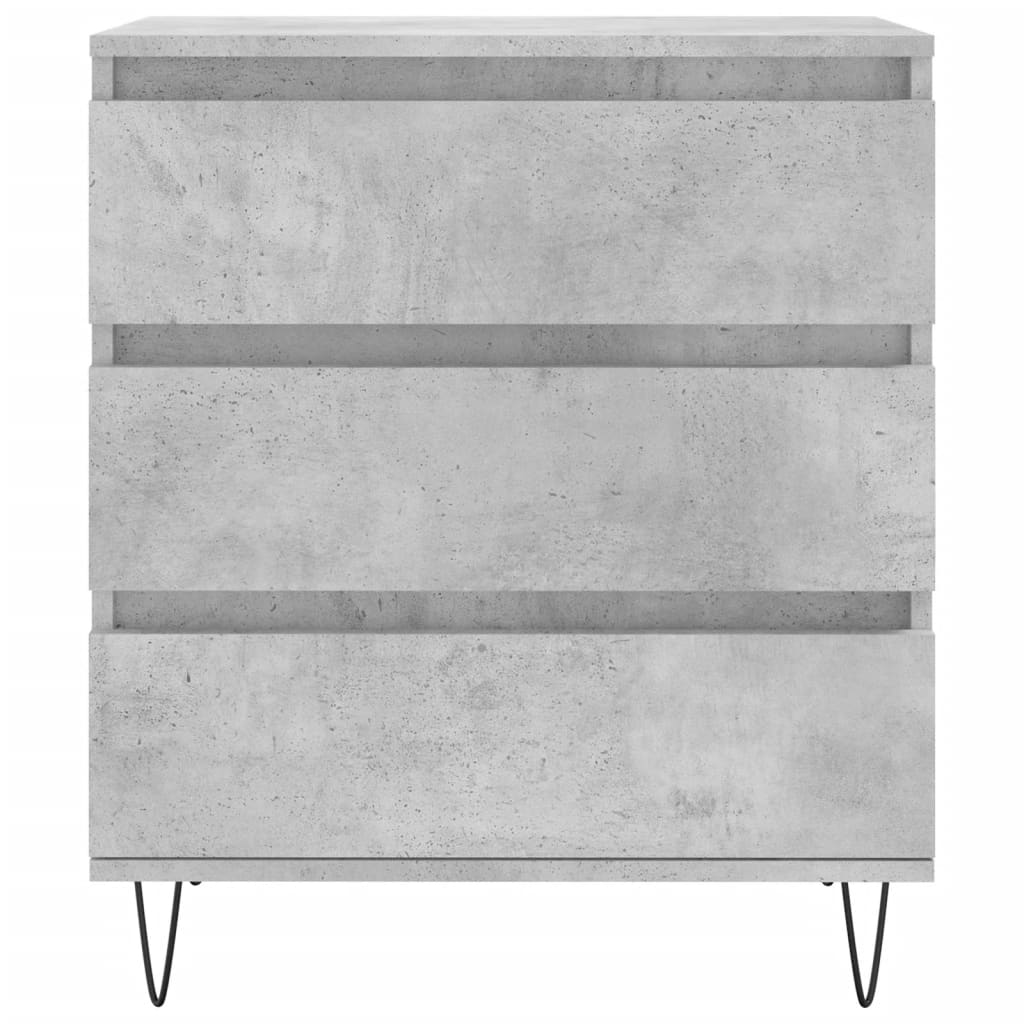 vidaXL Sideboard Concrete Grey 60x35x70 cm Engineered Wood 5