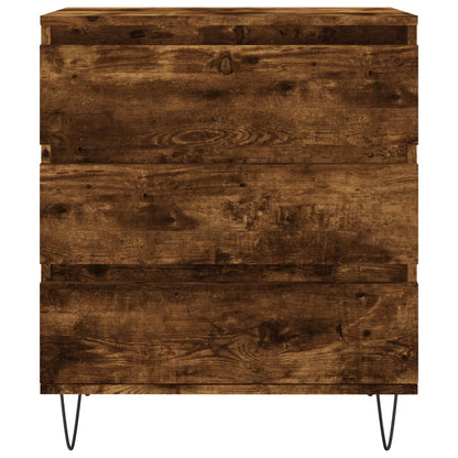 vidaXL Sideboard Smoked Oak 60x35x70 cm Engineered Wood 5