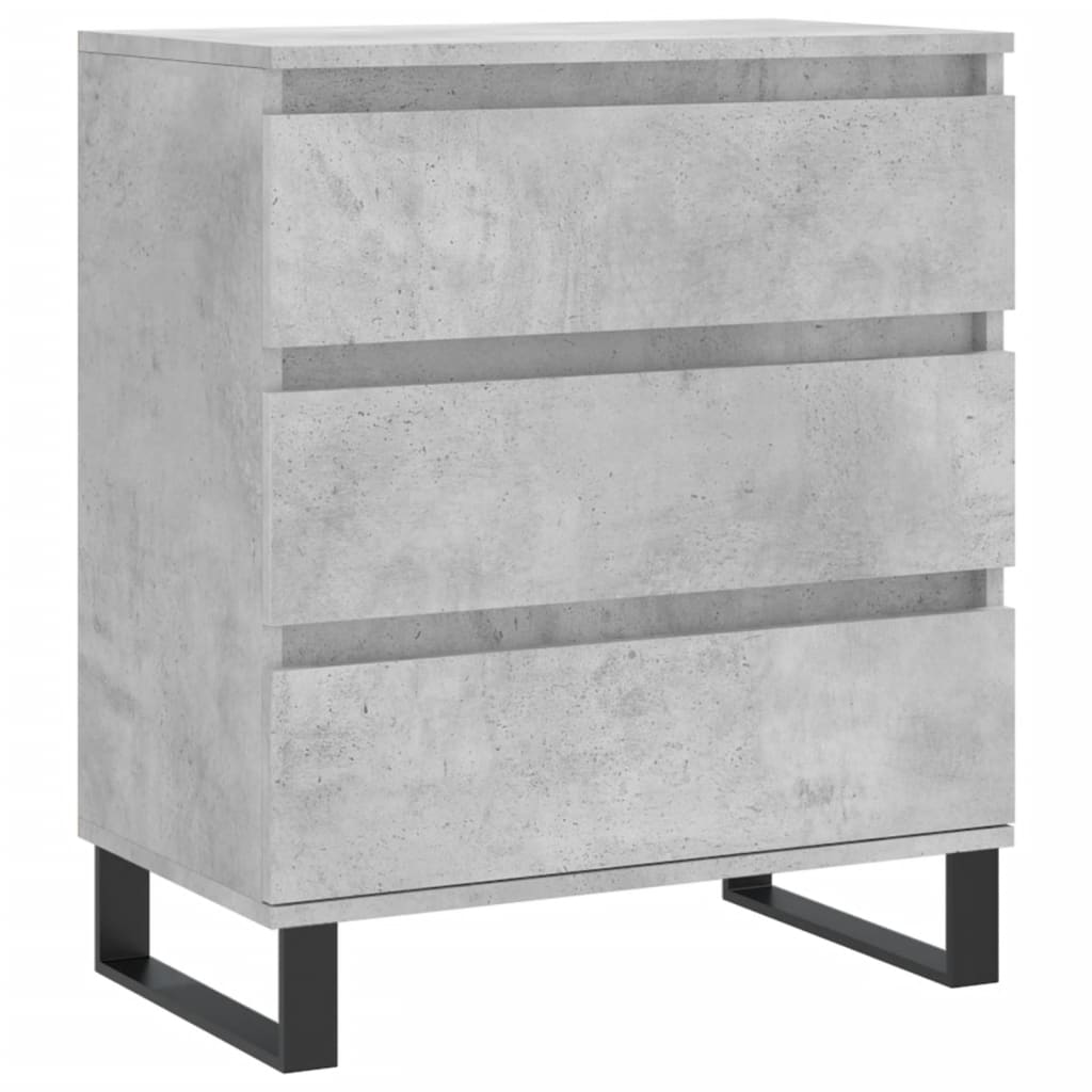 vidaXL Sideboard Concrete Grey 60x35x70 cm Engineered Wood 2