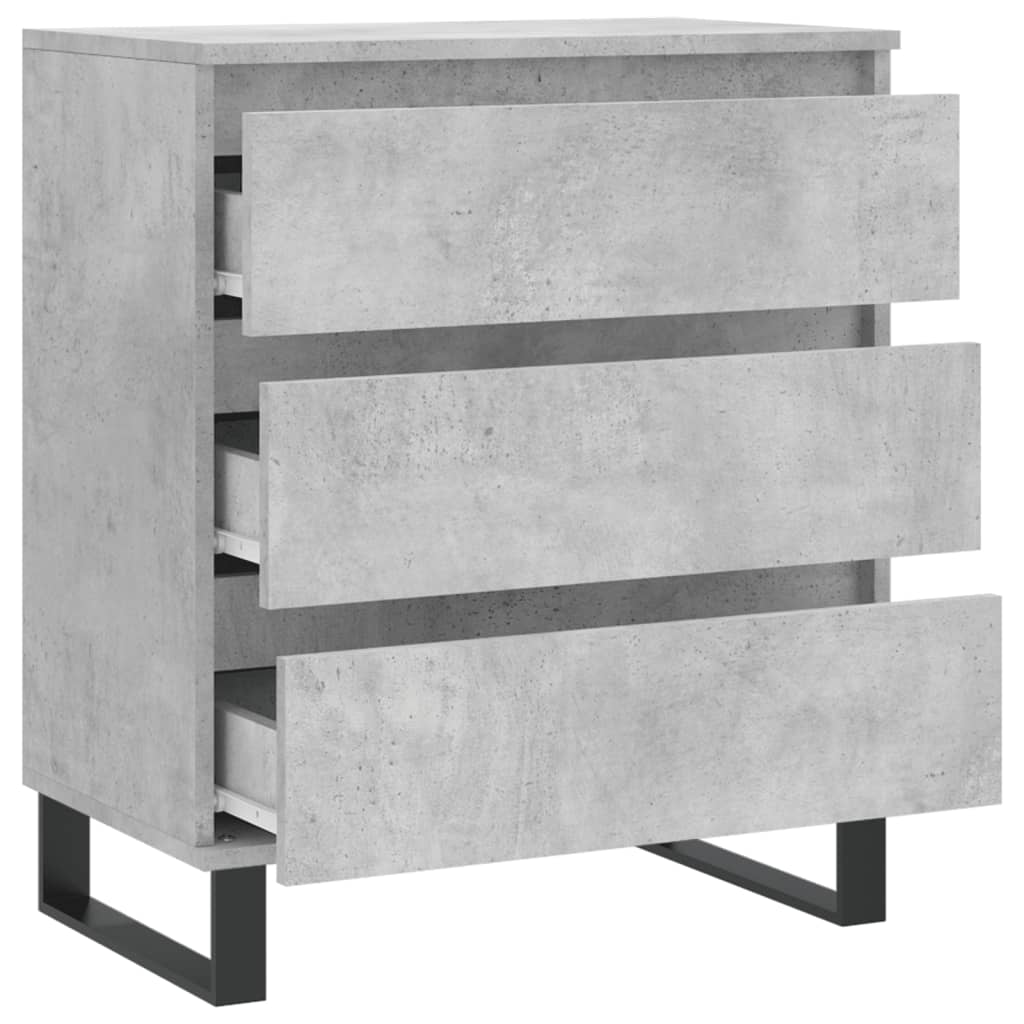 vidaXL Sideboard Concrete Grey 60x35x70 cm Engineered Wood 6