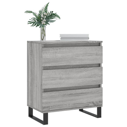 vidaXL Sideboard Grey Sonoma 60x35x70 cm Engineered Wood 3