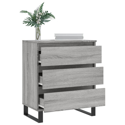 vidaXL Sideboard Grey Sonoma 60x35x70 cm Engineered Wood 4