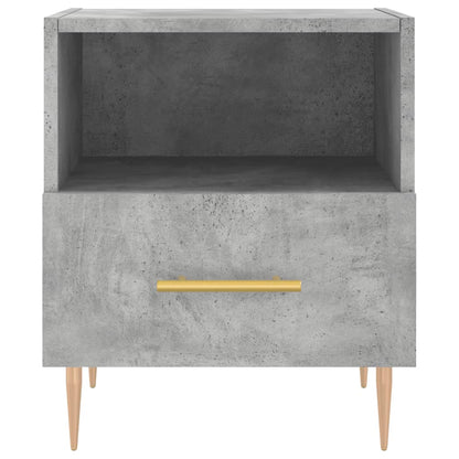 vidaXL Bedside Cabinets 2 pcs Concrete Grey 40x35x47.5 cm Engineered Wood 6