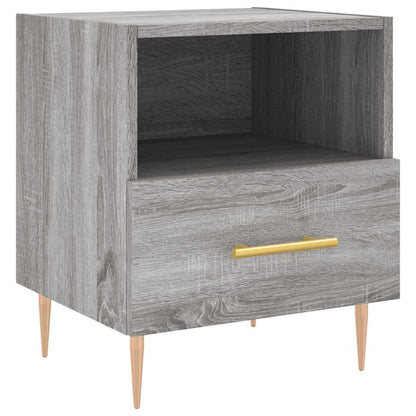 vidaXL Bedside Cabinets 2 pcs Grey Sonoma 40x35x47.5 cm Engineered Wood 5