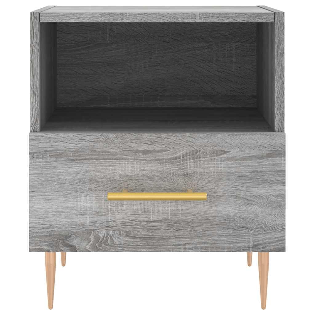 vidaXL Bedside Cabinets 2 pcs Grey Sonoma 40x35x47.5 cm Engineered Wood 6