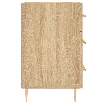 vidaXL Bedside Cabinet Sonoma Oak 40x40x66 cm Engineered Wood 6