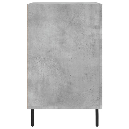 vidaXL Bedside Cabinet Concrete Grey 40x40x66 cm Engineered Wood 6