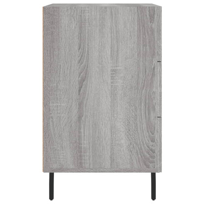 vidaXL Bedside Cabinet Grey Sonoma 40x40x66 cm Engineered Wood 6