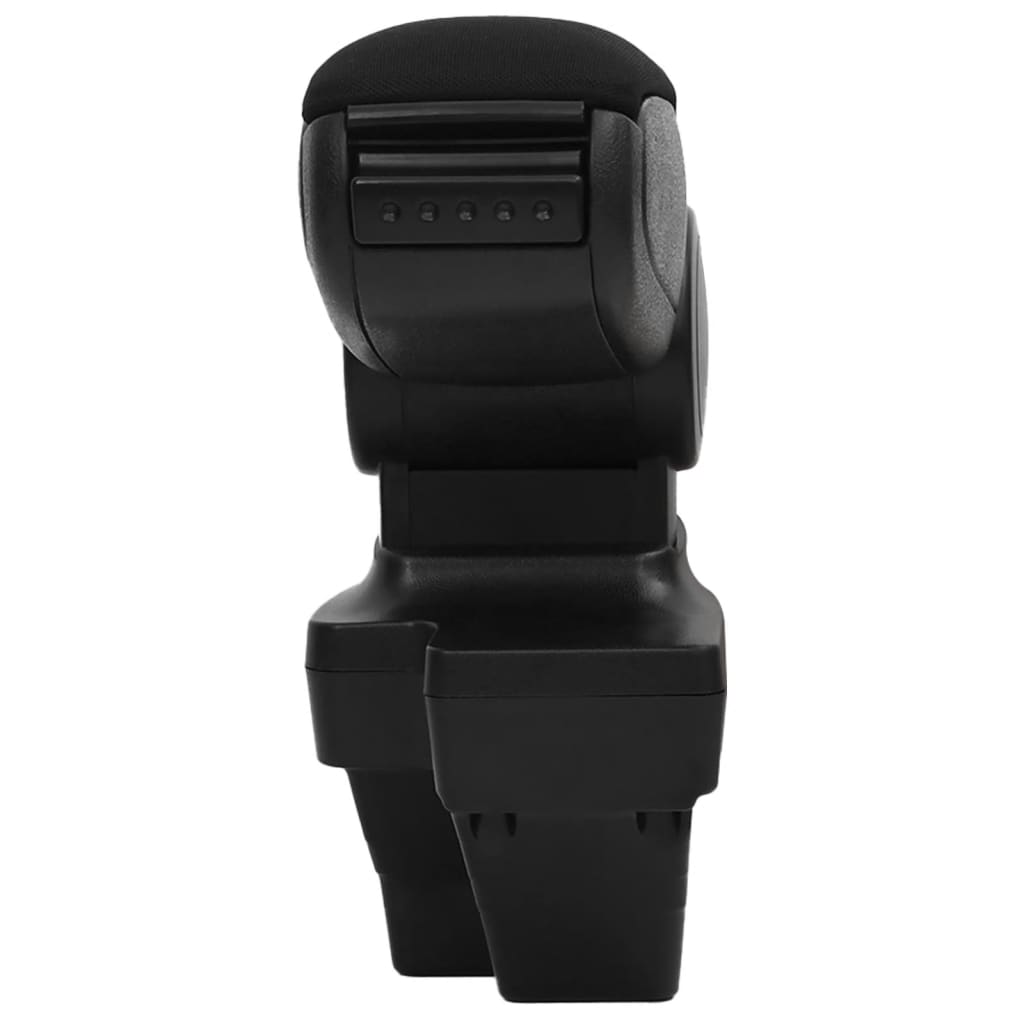 vidaXL Car Armrest Black 15x35x(33-49.5) cm ABS 3