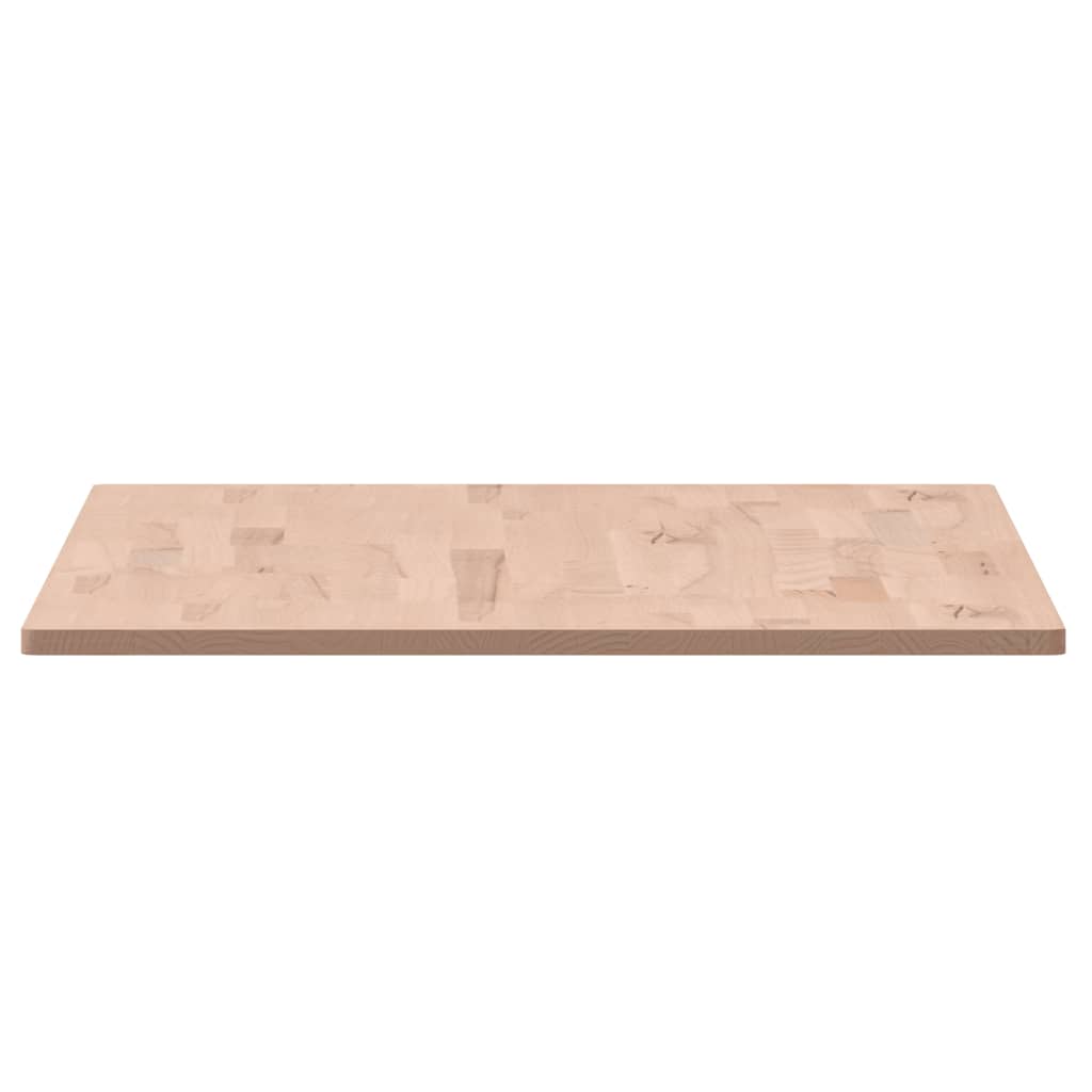 vidaXL Table Top 100x60x1.5 cm Rectangular Solid Wood Beech 5