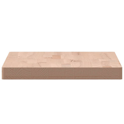 vidaXL Table Top 60x40x4 cm Rectangular Solid Wood Beech 5