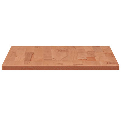 vidaXL Table Top 100x50x1.5 cm Rectangular Solid Wood Beech 5