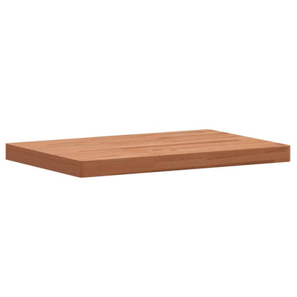 vidaXL Table Top 60x40x4 cm Rectangular Solid Wood Beech 3