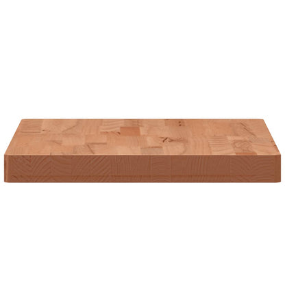 vidaXL Table Top 60x40x4 cm Rectangular Solid Wood Beech 5