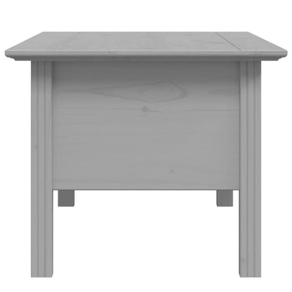 vidaXL Coffee Table BODO Grey 100x55x45 cm Solid Wood Pine 5