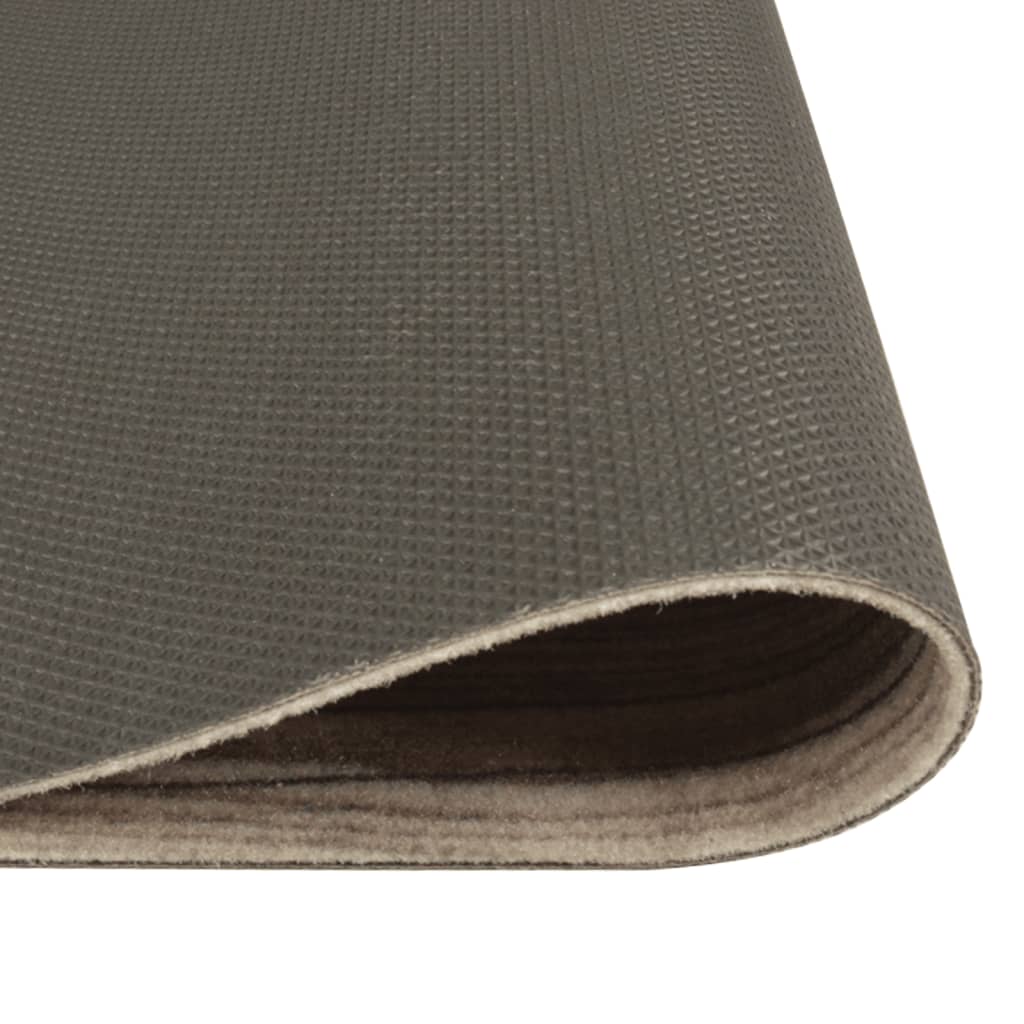 vidaXL Kitchen Rug Washable Cooking Grey 60x300 cm Velvet 4