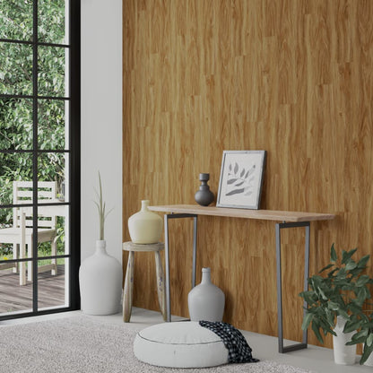 vidaXL Wall Panels Wood Look Brown PVC 4,12 m² 3