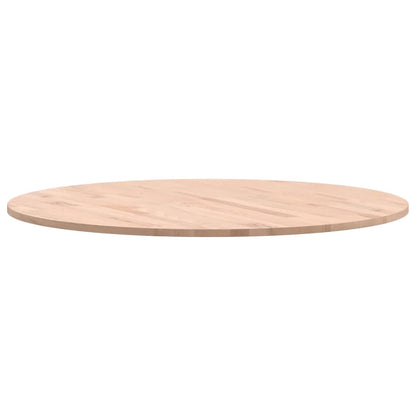 vidaXL Table Top Ø80x1.5 cm Round Solid Wood Beech 6