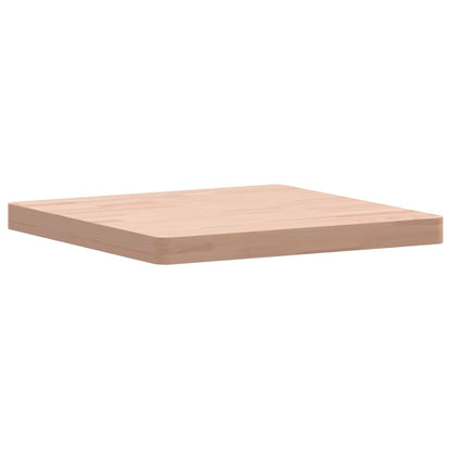vidaXL Table Top 50x50x4 cm Square Solid Wood Beech 3
