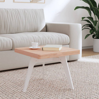 vidaXL Table Top 50x50x4 cm Square Solid Wood Beech 1