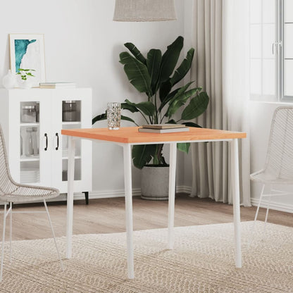 Table Top Square Solid Wood Beech Brown 60 x 60 x 4 cm – 90 x 90 x 4 cm 70 x 70 x 2.5 cm