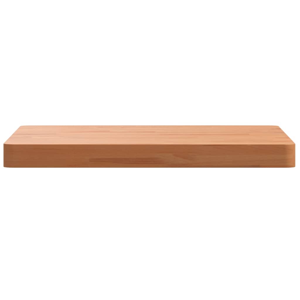 vidaXL Table Top 50x50x4 cm Square Solid Wood Beech 3
