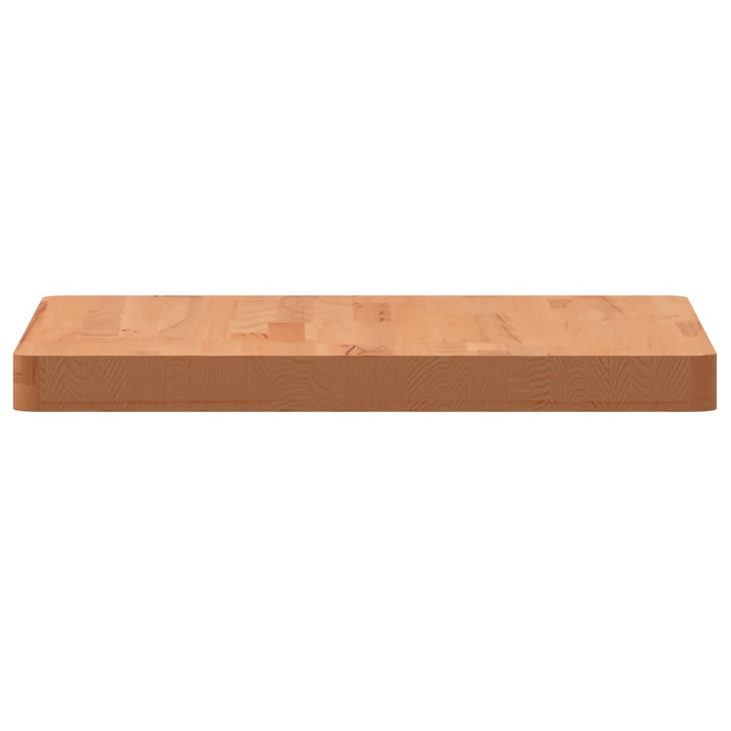 vidaXL Table Top 50x50x4 cm Square Solid Wood Beech 5
