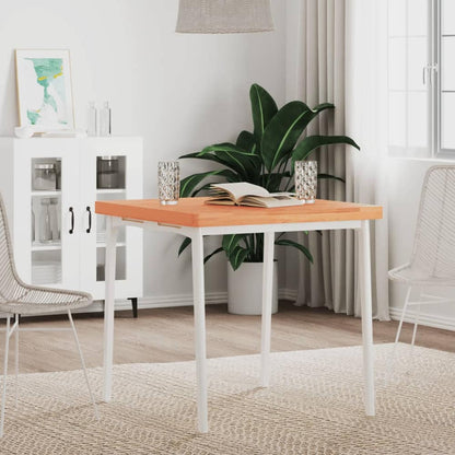 Table Top Square Solid Wood Beech Brown 60 x 60 x 4 cm – 90 x 90 x 4 cm 70 x 70 x 4 cm