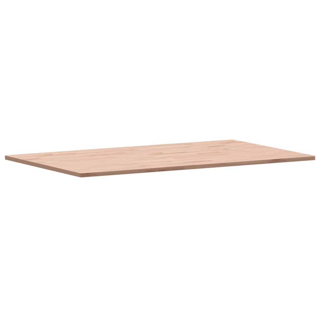 vidaXL Bathroom Countertop 100x60x1.5 cm Solid Wood Beech 3