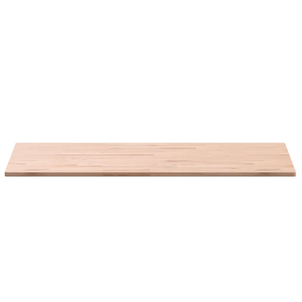 vidaXL Bathroom Countertop 100x60x1.5 cm Solid Wood Beech 4