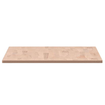 vidaXL Bathroom Countertop 100x60x1.5 cm Solid Wood Beech 5
