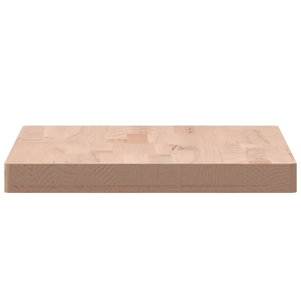 vidaXL Bathroom Countertop 60x40x4 cm Solid Wood Beech 5