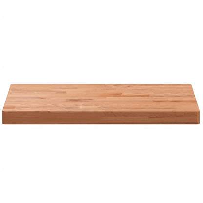 vidaXL Bathroom Countertop 60x40x4 cm Solid Wood Beech 4
