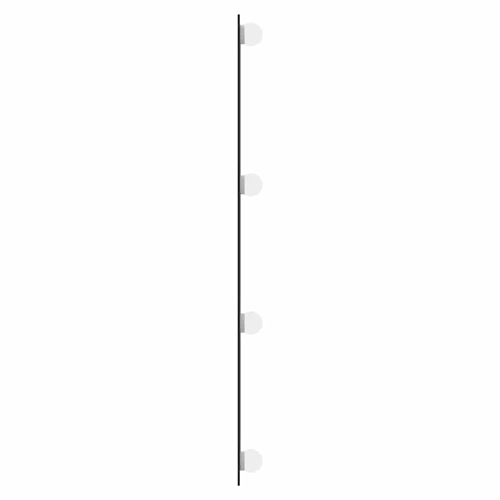 vidaXL Wall Mirror with LED Lights 40x80 cm Glass Rectangle 6