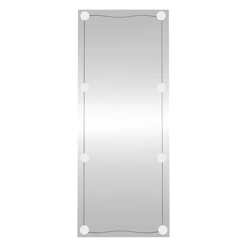 vidaXL Wall Mirror with LED Lights 40x100 cm Glass Rectangle 2