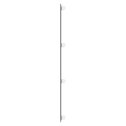 vidaXL Wall Mirror with LED Lights 40x100 cm Glass Rectangle 6