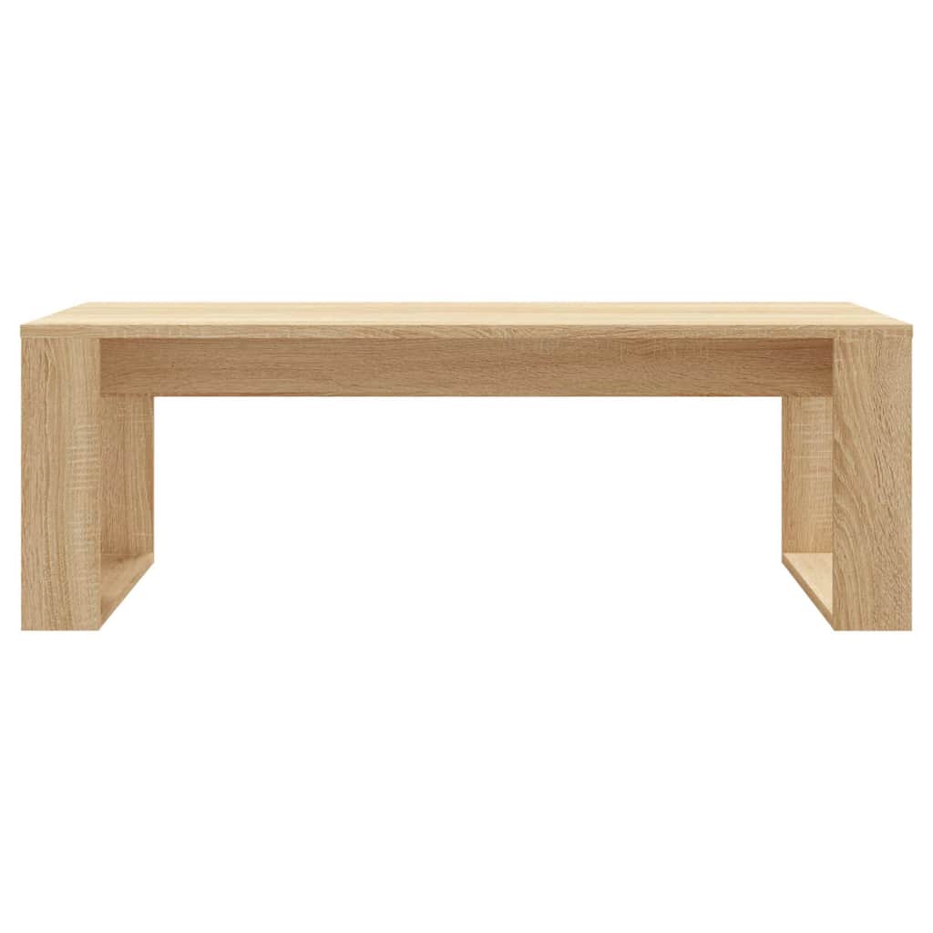 vidaXL Coffee Table | Sonoma oak | Engineered wood | 102 x 50 x 35 cm 4