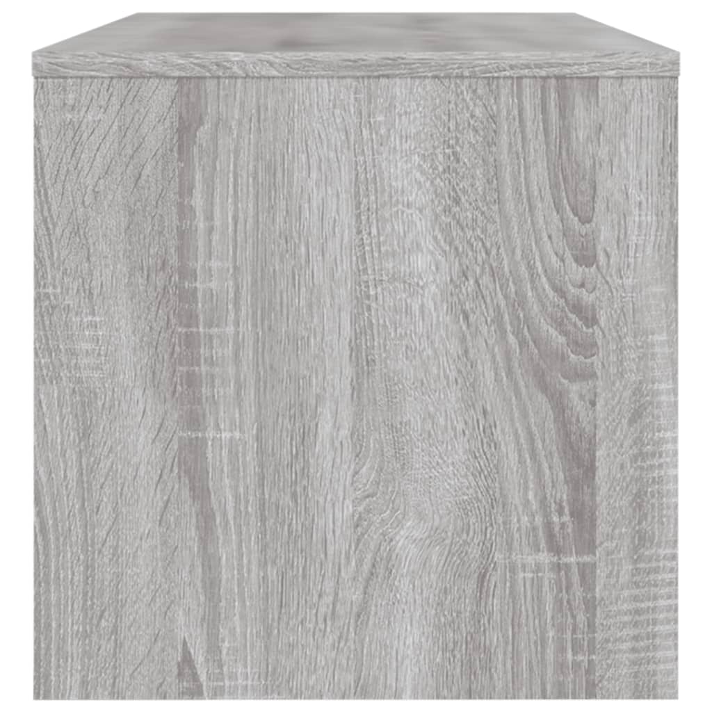 vidaXL TV Cabinet Grey Sonoma 120x34x37 cm Engineered Wood 5