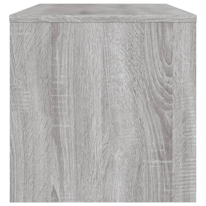 vidaXL TV Cabinet Grey Sonoma 120x34x37 cm Engineered Wood 5