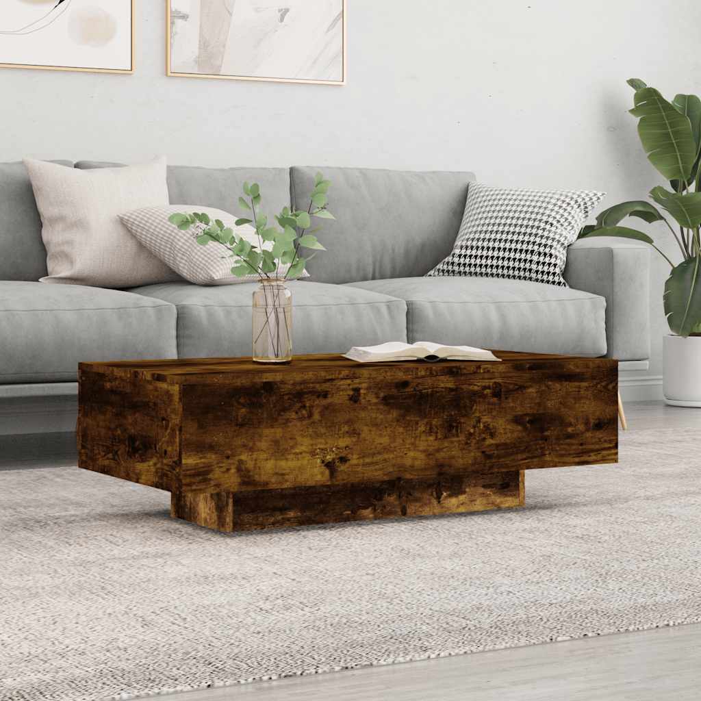 vidaXL Coffee Table | Smoked Oak | Engineered wood | Medium | Durable 1